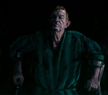 Robert Hughes - Nothing if not critical, 2001 by Bill Leak Robert Hughes - Nothing if not critical, 2001 by Bill Leak