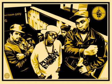 Public Enemy, 2008 by Shepard Fairey