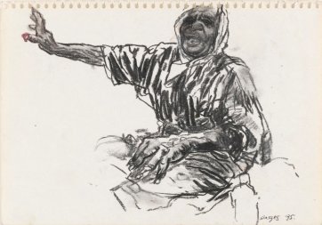 Emily Kame Kngwarreye, 1995 by Jenny Sages Emily Kame Kngwarreye, 1995 by Jenny Sages