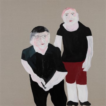 Brent (Harris) and Andrew (Browne), 2013 by Darren McDonald