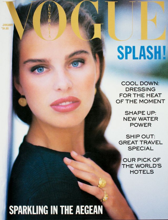 Vogue Australia 1989 January