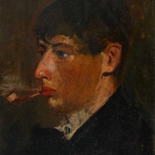 Portrait of Norman Lindsay as a student