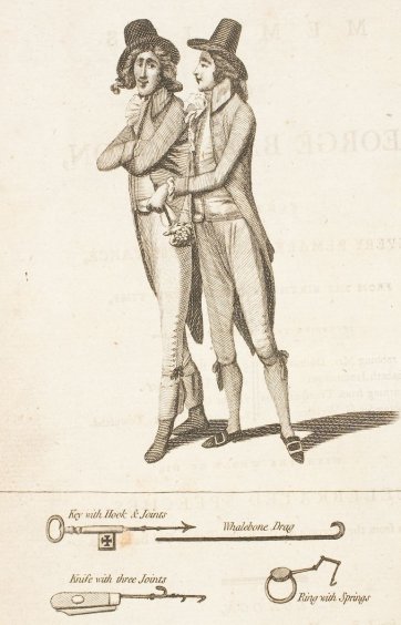 The Memoirs of George Barrington, 1790 by an unknown artist, J. Bird & Simmonds The Memoirs of George Barrington, 1790 by an unknown artist, J. Bird & Simmonds