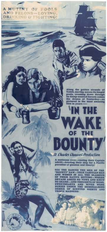 Daybill from Charles Chauvel's In the Wake of the Bounty, 1933