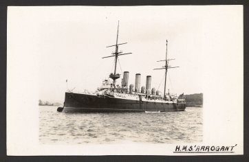 Royal Navy Second Class Cruiser HMS Arrogant