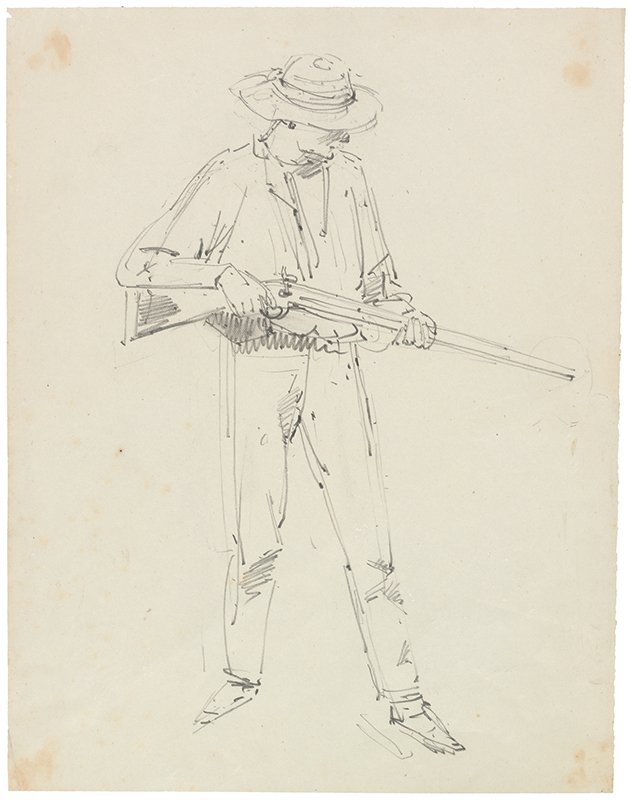 Studies for Bushrangers, Victoria, Australia, 1852 1886