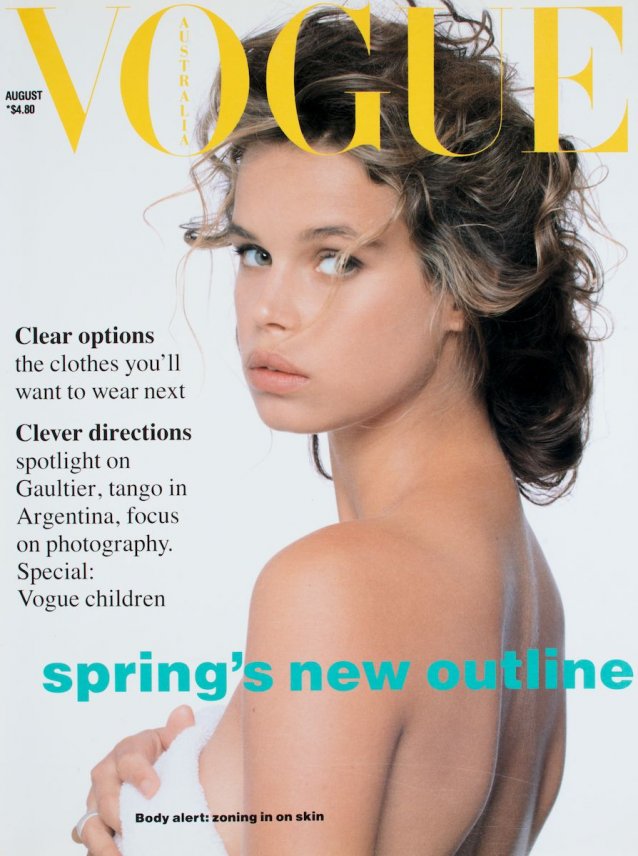Vogue Australia 1989 August