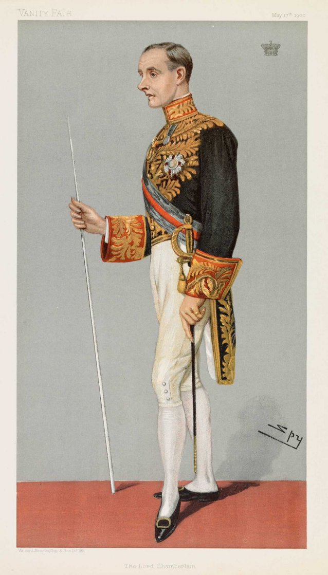 The Lord Chamberlain (Earl of Hopetoun John Adrian Louis Hope)