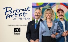 Portrait Artist of the Year judges Robert Wellington, Bree Pickering and Abdul Abdullah Portrait Artist of the Year judges Robert Wellington, Bree Pickering and Abdul Abdullah
