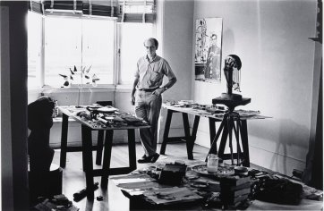 Robert Klippel, Birchgrove, Sydney, 1969 (printed 2000) by David Moore Robert Klippel, Birchgrove, Sydney, 1969 (printed 2000) by David Moore