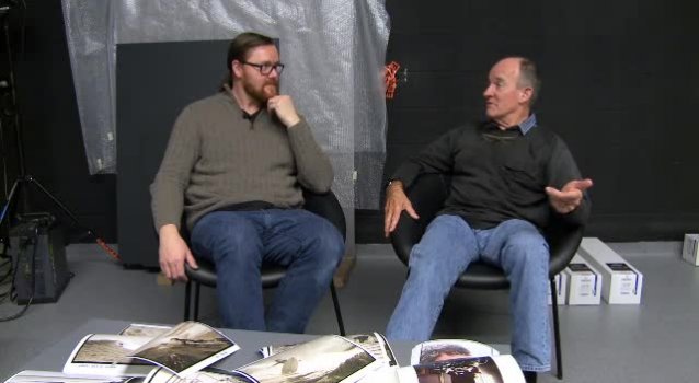 John Witzig's Arcadia: a chat in the photography studio
