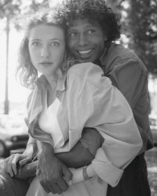 Cate Blanchett and Ernie Dingo