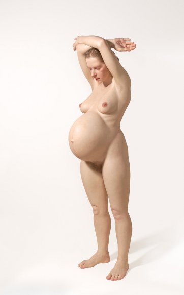 Pregnant woman, 2002 by Ron Mueck