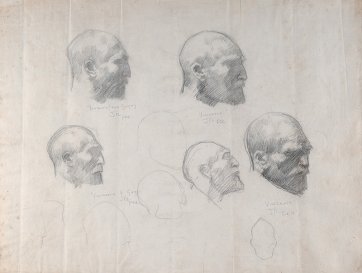 Five studies of Vincent van Gogh, c.1886–8