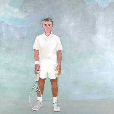 The tennis player (Ken Rosewall)