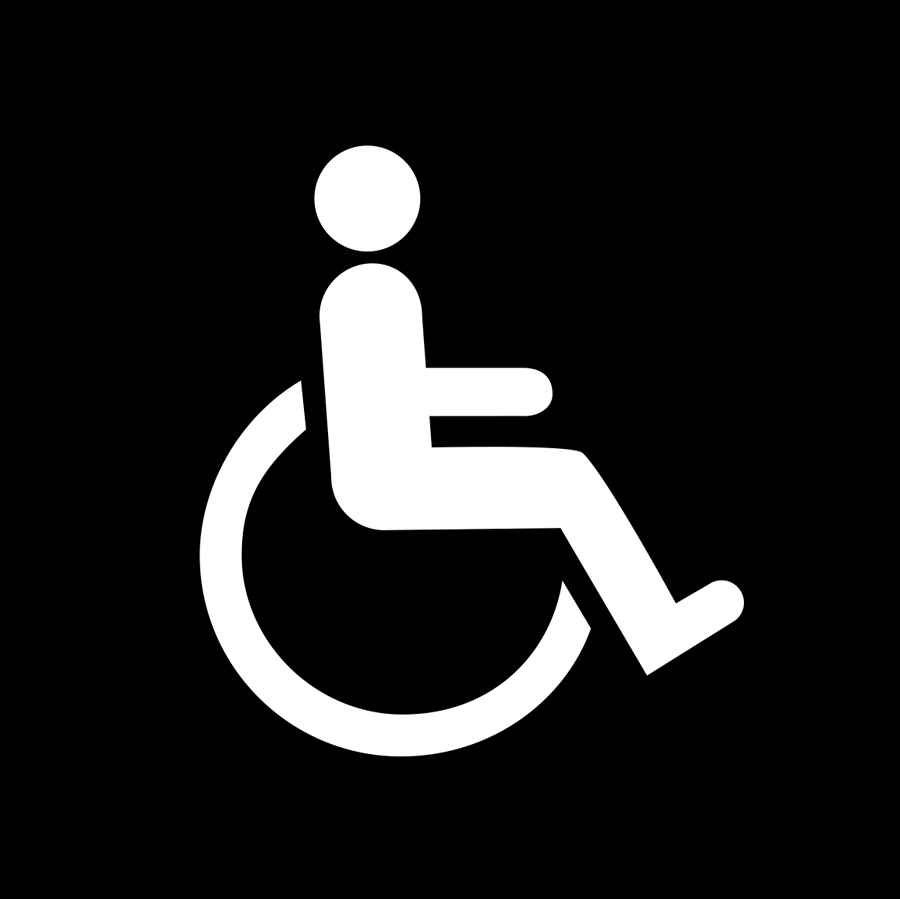 Wheelchair access icon