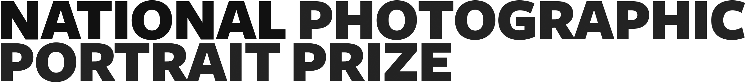National Photographic Portrait Prize