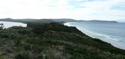 The Neck, where Trukanini's ashes were spread