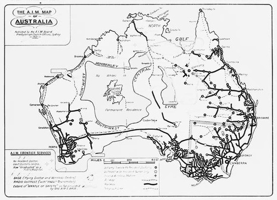 A.I.M. map of Australia
